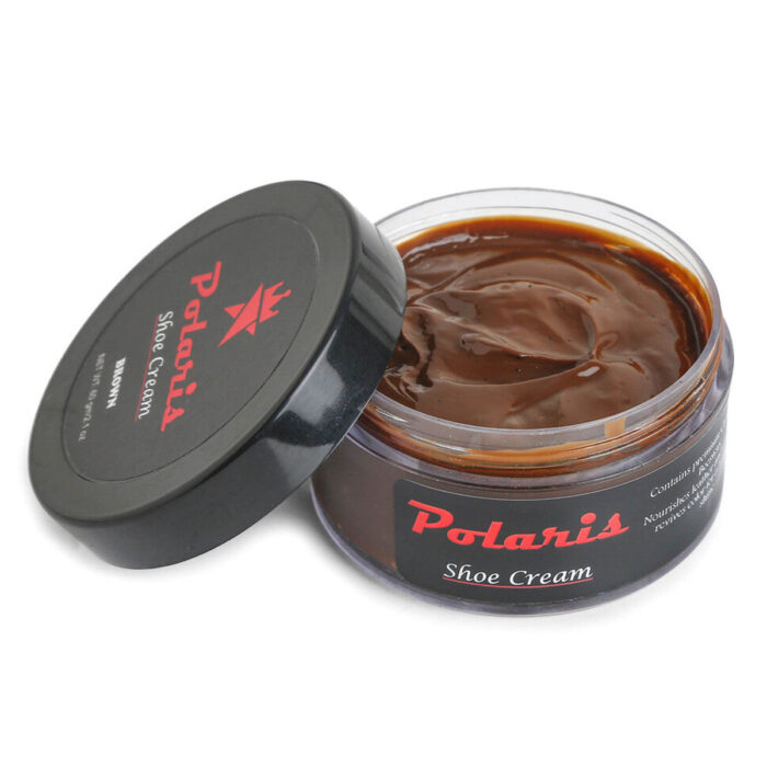 Polaris High Shine Leather Brown Shoe Cream (60gm)